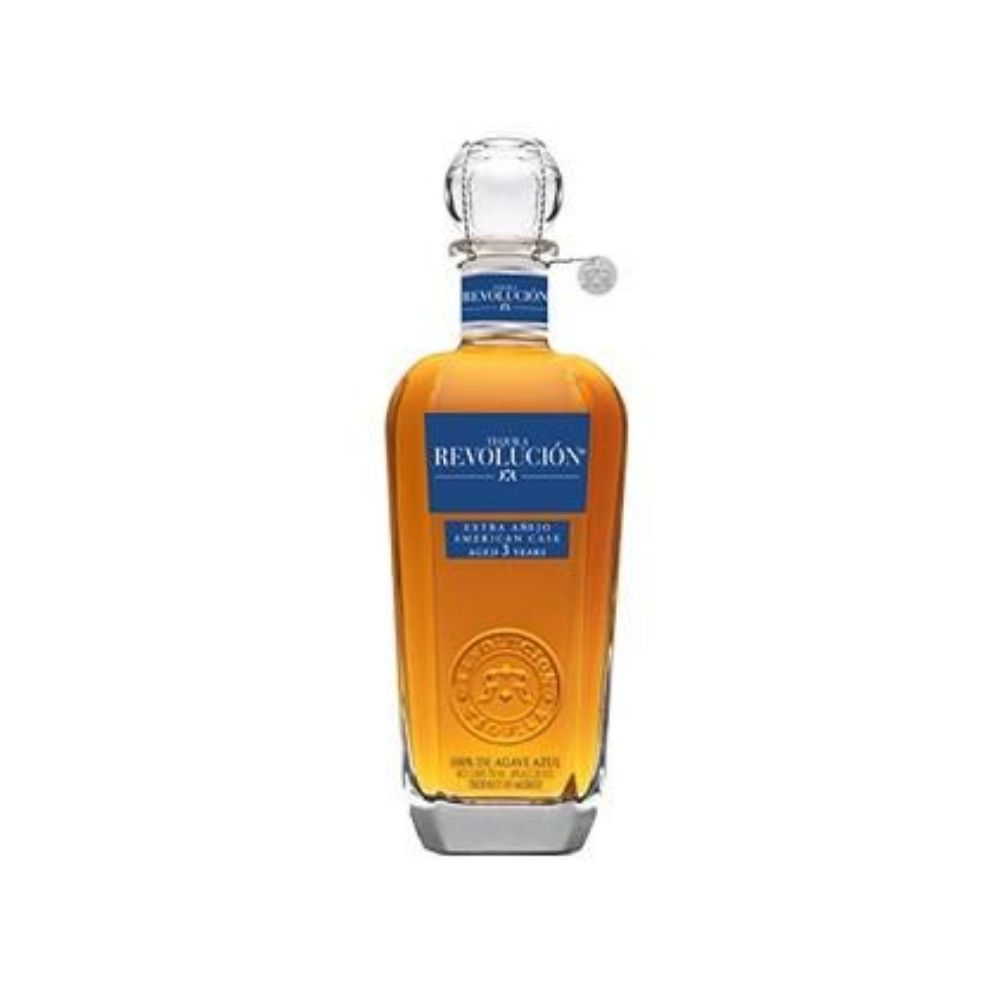 TEQUILA REVOLUCION EXTRA ANEJO ROBLE AMERICANO 6/700 - REVOLUCION - Compralo en CorinneRegalos.com