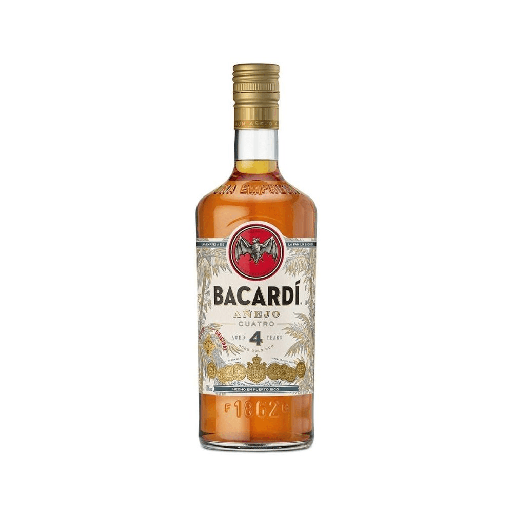 RON BACARDI 4 ANOS 12/750 - BACARDI - Compralo en CorinneRegalos.com