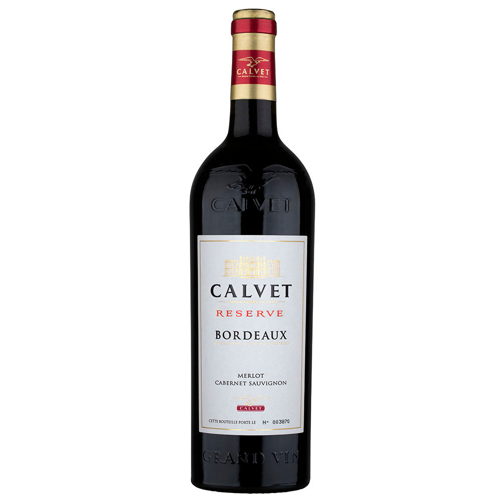 VINO CALVET RESERVA MERLOT CABERNET SAUVIGNON 6/750 - CALVET - Compralo en CorinneRegalos.com