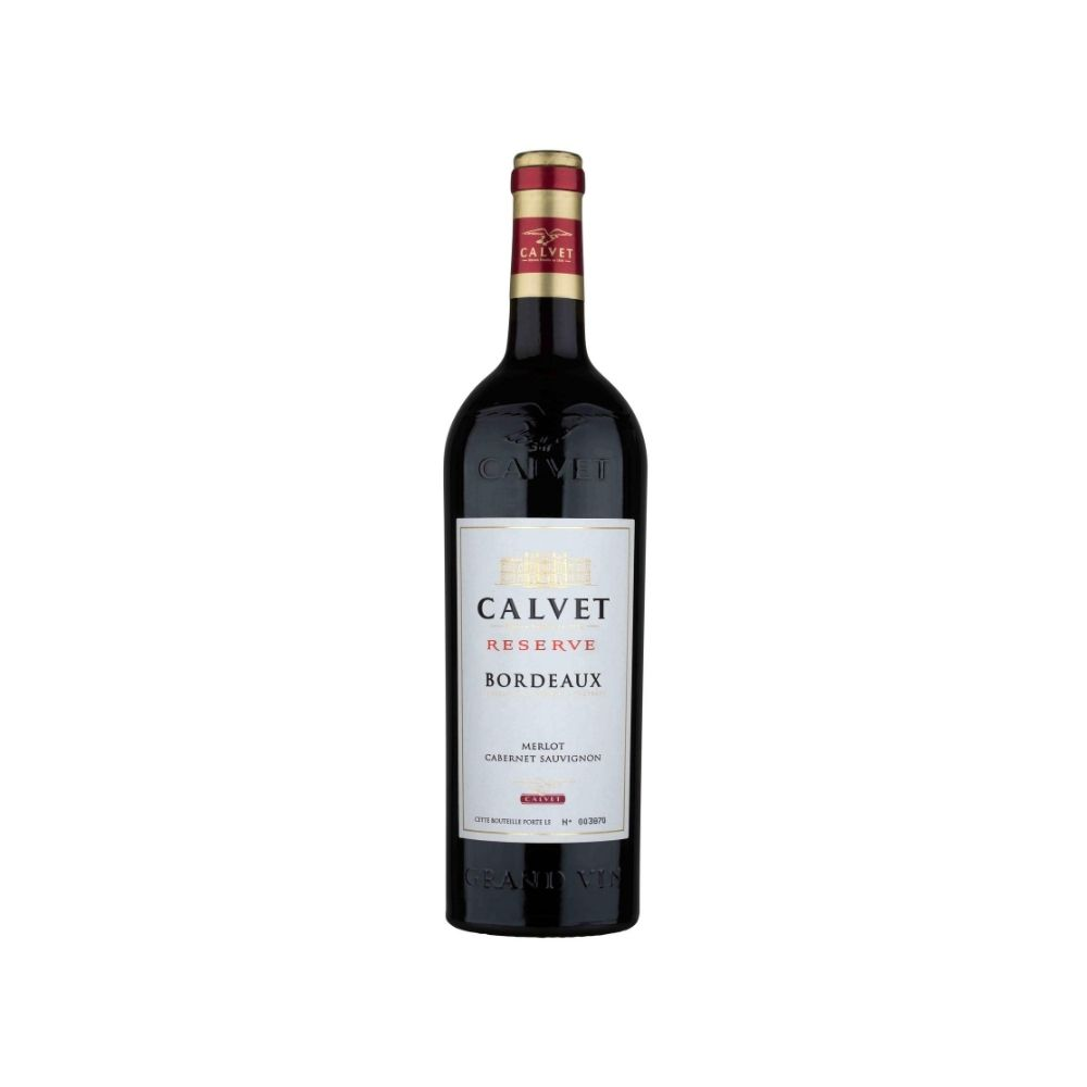 VINO CALVET RESERVA MERLOT CABERNET SAUVIGNON 6/750 - CALVET - Compralo en CorinneRegalos.com