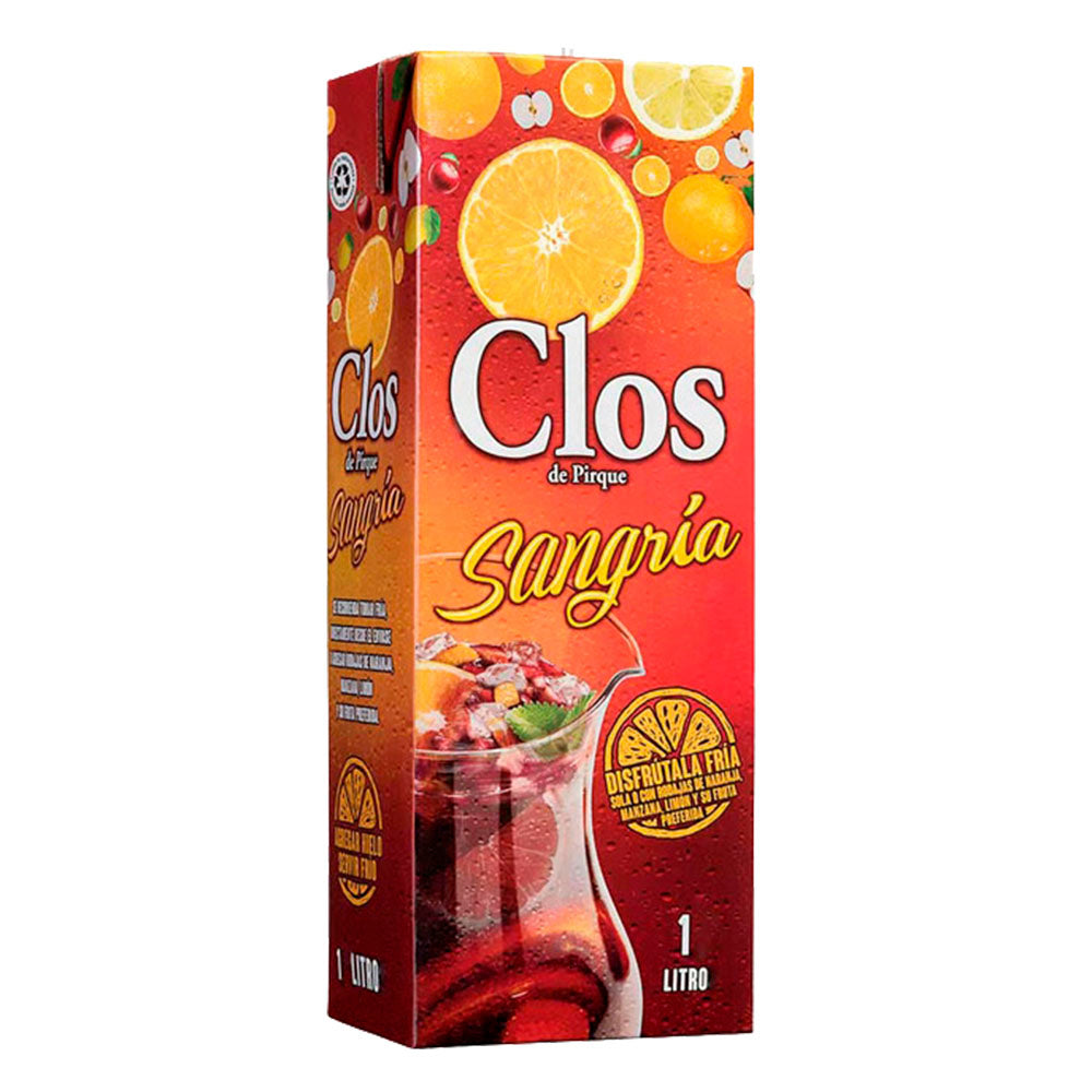 VINO CLOS DE PIRQUE SANGRIA 12/1000 - CLOS DE PIRQUE - Compralo en CorinneRegalos.com
