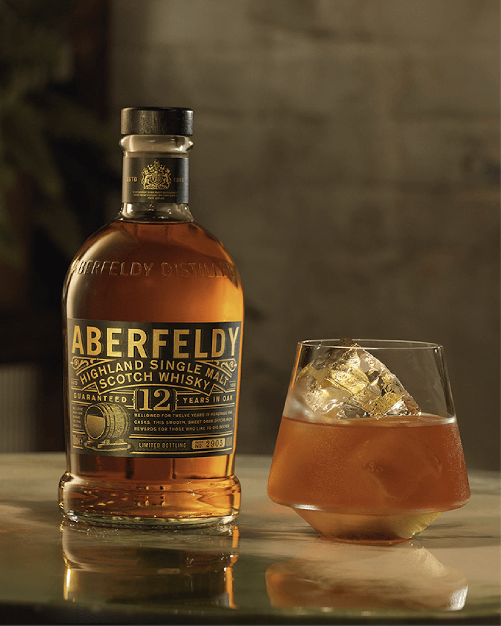Aberfeldy Whisky bottle