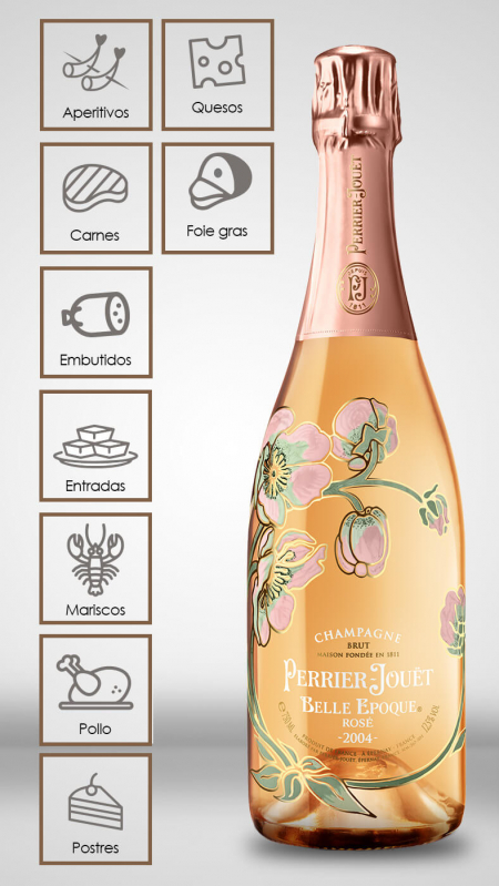 Champagne Perrier Jouët Belle Epoque Rosé